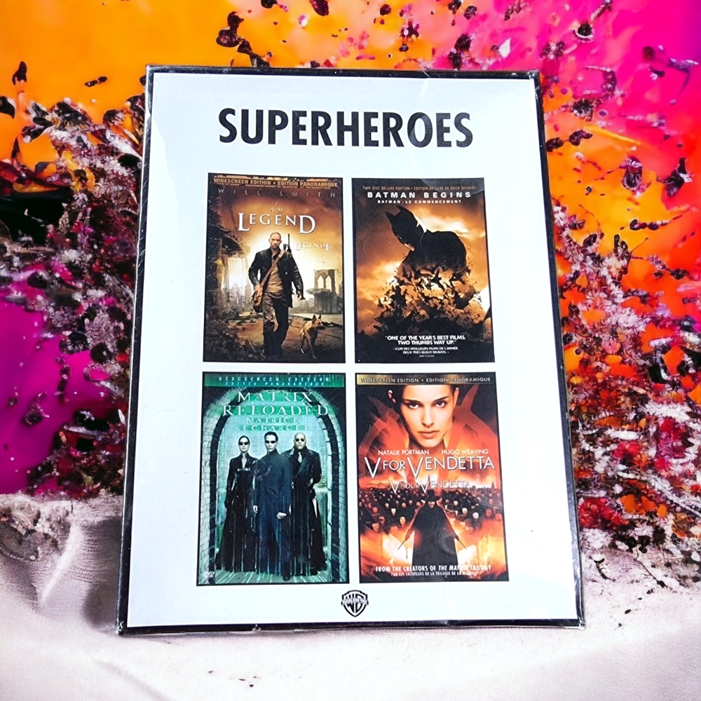 🆕 Superheroes Boxed DVD Set